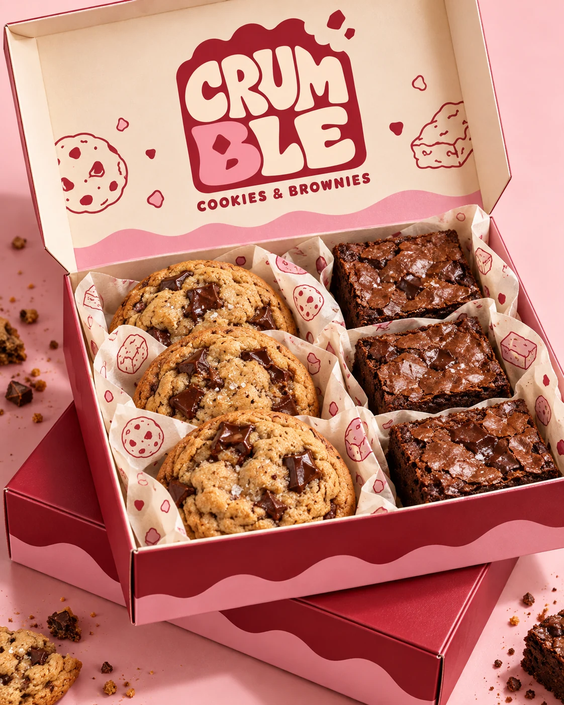 Crumble — Brand strategy · Identity · Packaging