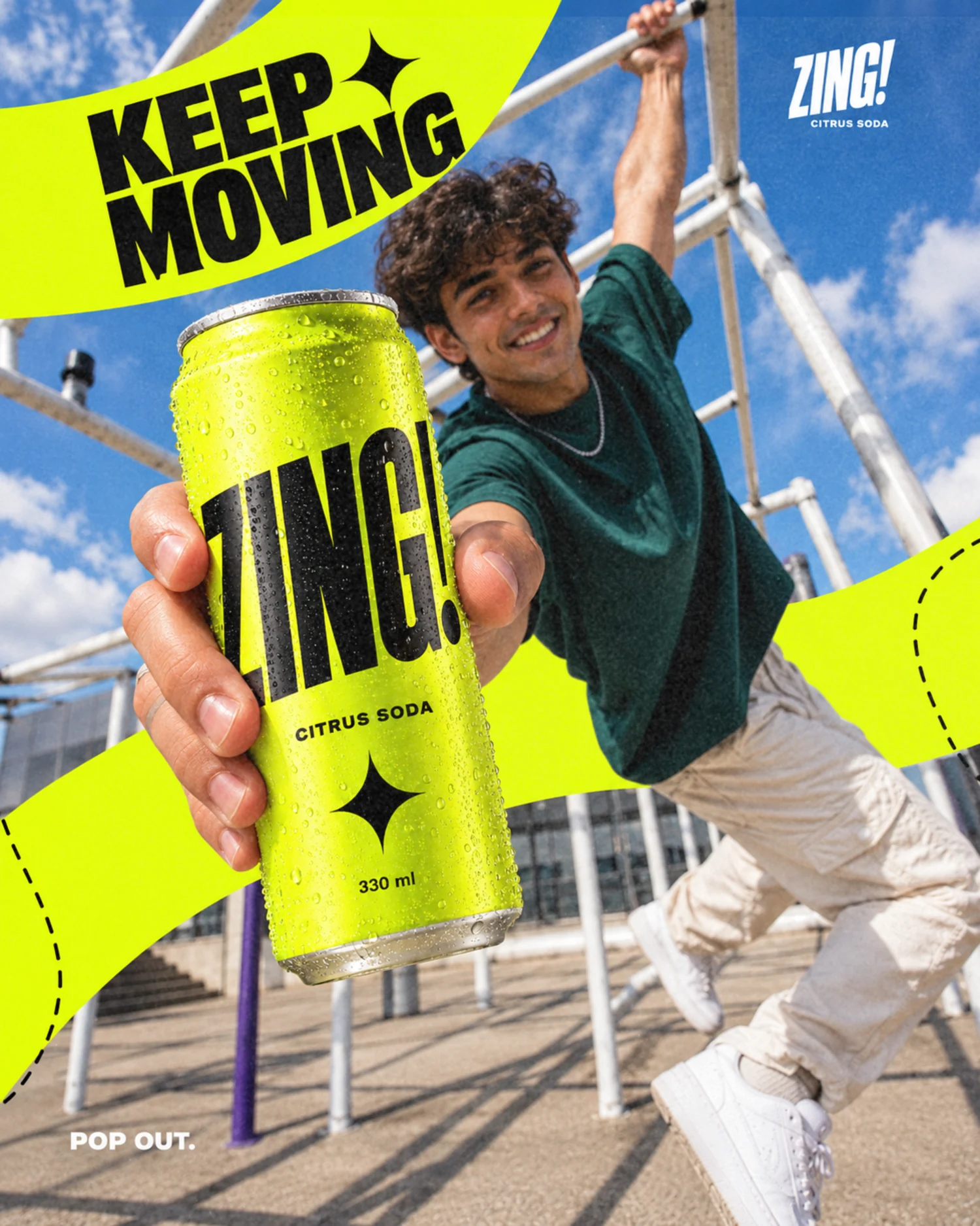 Zing — Keep moving